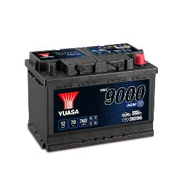 Batterie voiture Start-Stop AGM YBX9096 12V 70Ah 760A photo du produit