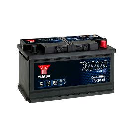 Batterie voiture Yuasa Start-Stop AGM YBX9115 12V 80Ah 800A photo du produit