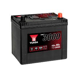 Batterie voiture Yuasa YBX3005 12V 60Ah 500A photo du produit