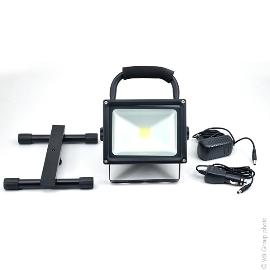 Projecteur NX LED 20W 645 lumens rechargeable photo du produit