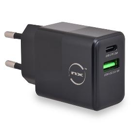 Chargeur rapide 20W USB-A et USB-C photo du produit