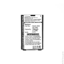 Batterie téléphone portable pour Sagem 3.7V 750mAh photo du produit