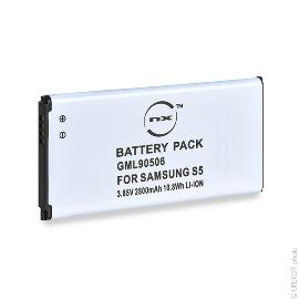Batterie téléphone portable pour Samsung S5 3.85V 2800mAh photo du produit