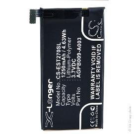 Batterie téléphone portable pour Sony 3.7V 1250mAh photo du produit