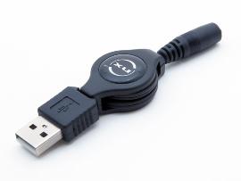Câble rétractable USB embout femelle photo du produit