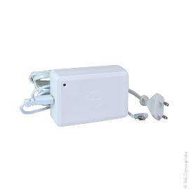Alimentation compatible pour Apple MacBook 16.5V 60W (connecteur MagSafe 1 "L") photo du produit
