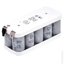 Batterie Nicd 10x C 10S1P ST2 12V 2.8Ah Cosse photo du produit