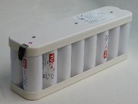 Batterie médicale rechargeable 15x F 1F8-0  5S3P ST2 6V 24Ah Cosse photo du produit