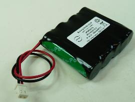Batterie Nimh 4x AA 4S1P ST1 4.8V 1700mAh FC photo du produit