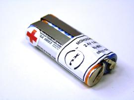 Batterie Nimh 2x AAA 2S1P ST1 2.4V 800mAh S photo du produit