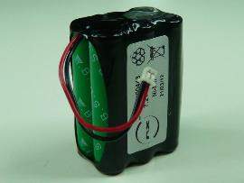 Batterie Nimh 6x AAA indu 6S1P ST2 7.2V 700mAh Molex photo du produit