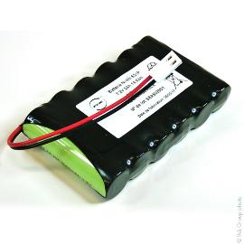 Batterie Nimh 6x AA 6S1P ST1 7.2V 2Ah Molex photo du produit