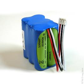 Batterie Nimh 6x AA 6S1P ST2 7.2V 2Ah JST photo du produit