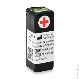 Batterie médicale rechargeable Novacor MAPA 3.6V 0.8Ah S photo du produit