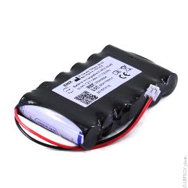 Batterie médicale rechargeable Medicompex Compex 2 7.2V 1.6Ah FC photo du produit