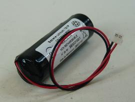 Batterie lithium 1x LS14500 1S1P F150 3.6V 2.6Ah JST photo du produit
