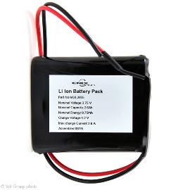 Batterie Li-Ion 1S1P MP144350 xlr 9.49Wh 3.65V 2.6Ah wires photo du produit