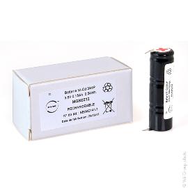 Batterie Nicd 3x 1/3AA  3S1P ST4 3.6V 150mAh P2 photo du produit