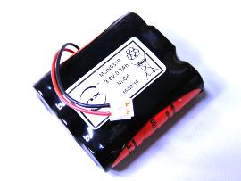 Batterie Nicd 3x AA 3S1P ST1 3.6V 700mAh JST photo du produit