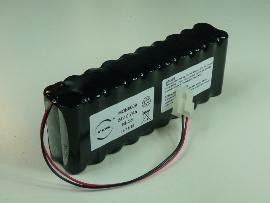Batterie Nicd 20x AA NX 20S1P ST2 24V 700mAh FC photo du produit
