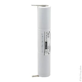 Batterie eclairage secours 3xD ST4 Faston 6.3mm 3.6V 4Ah photo du produit