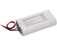 Batterie eclairage secours 4DH4-0L5 4.8V 4Ah fils photo du produit