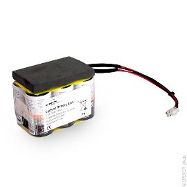 Batterie médicale rechargeable 6x D ACP 6S1P ST2 12V 2.5Ah MLX photo du produit