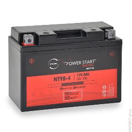 Batterie moto YT9B-4 / YT9B-BS / NT9B-4 12V 8Ah photo du produit