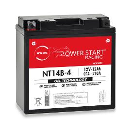 Batterie moto Gel NT14B-4 / YT14B-4 12V 12Ah photo du produit