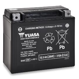 Batterie moto YUASA YTX20HL-BS 12V 18Ah product photo