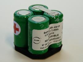 Batterie médicale rechargeable Biohit 4.8V 0.5Ah photo du produit