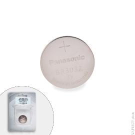 Pile bouton lithium blister BR3032/BN PANASONIC 3V 500mAh photo du produit