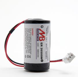 Batterie systeme alarme BATLI01 3.6V 6.5Ah Molex photo du produit