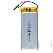 Batterie Li-Po 1S1P ICP402050PR + PCM UN38.3 3.7V 420mAh fils photo du produit 2 S