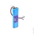 Batterie Lithium Fer Phosphate 2S2P IFR18650 + PCM (19.2Wh) 6.4V 3Ah photo du produit 3 S